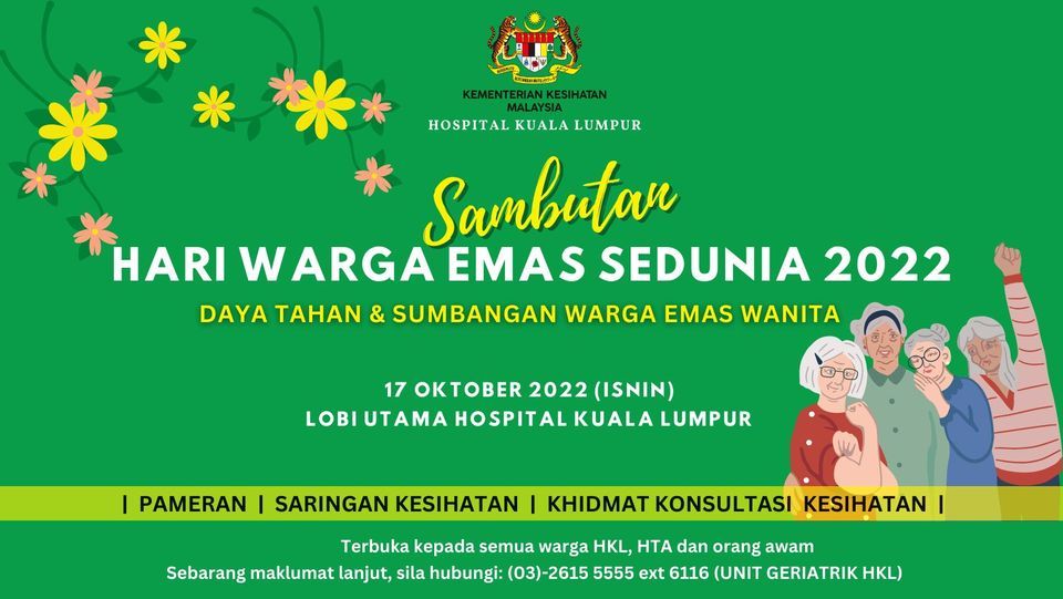 SAMBUTAN HARI WARGA EMAS SEDUNIA 2022