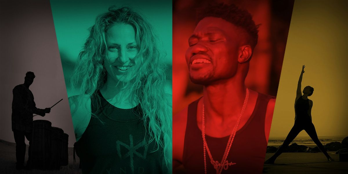 YNDI Chakra Flow + Live Drumming with Lana Vogestad + Namory Keita