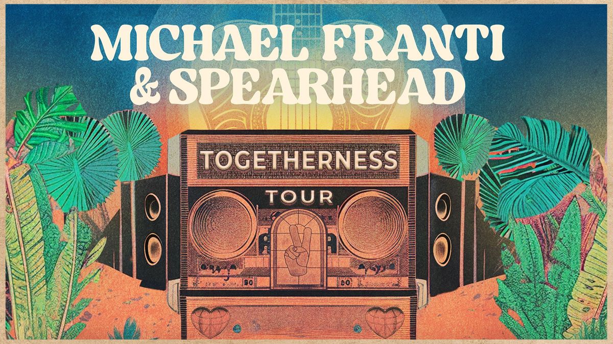 Michael Franti & Spearhead at Enmore Theatre, Sydney (Lic. All Ages)