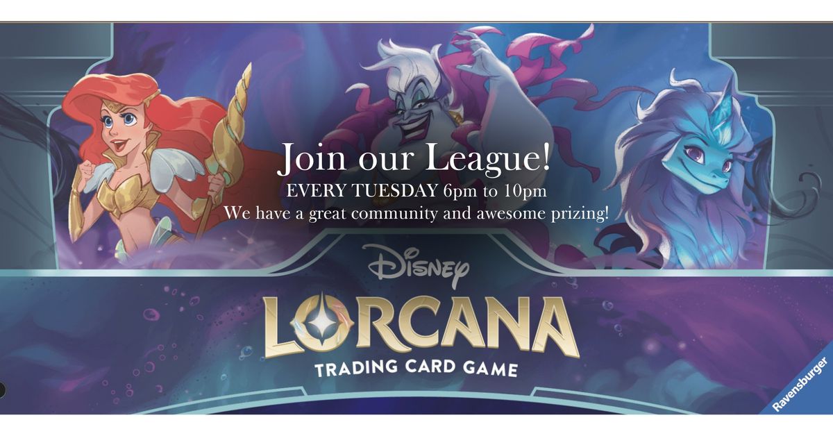 Weekly Disney Lorcana TCG Tournament