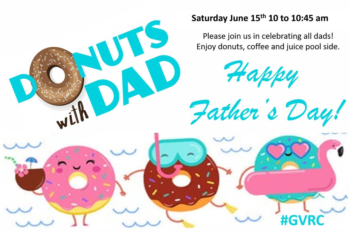Donuts with Dad (members only)