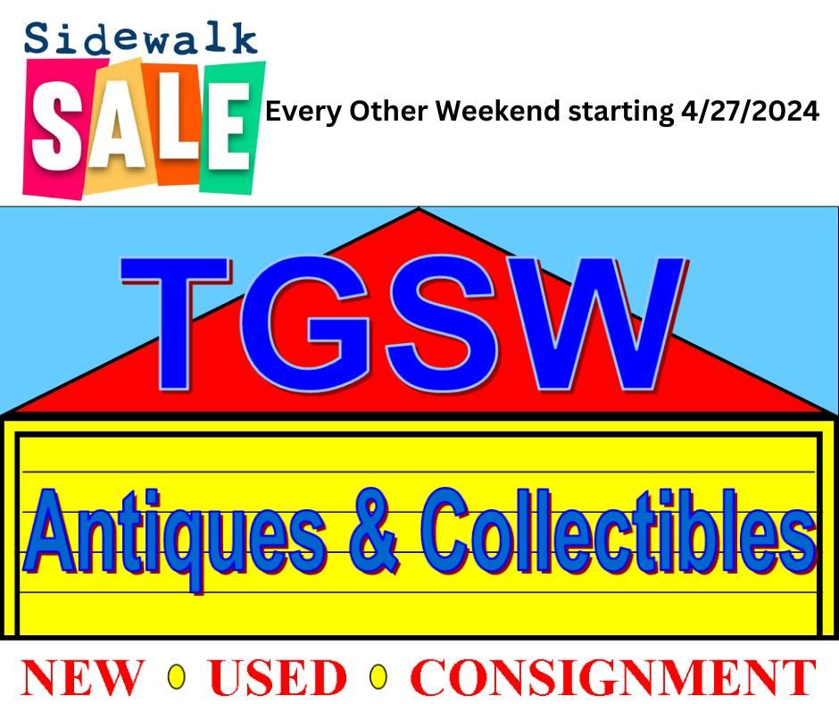 TGSW Bi-weekly Vendor's Sidewalk Sale