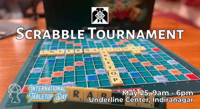 Scrabble Tournament with Karnataka State Scrabble Association