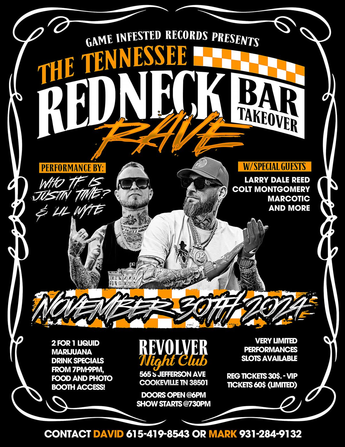 WHO TF IS JUSTIN TIME? & LIL WYTE REDNECK RAVE TENNESSEE BAR TAKEOVER 