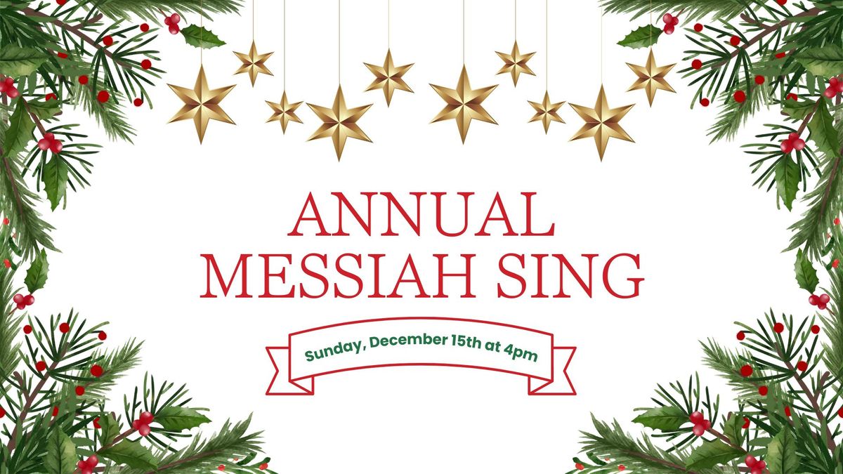 GraceMusic Presents: Annual Messiah Sing