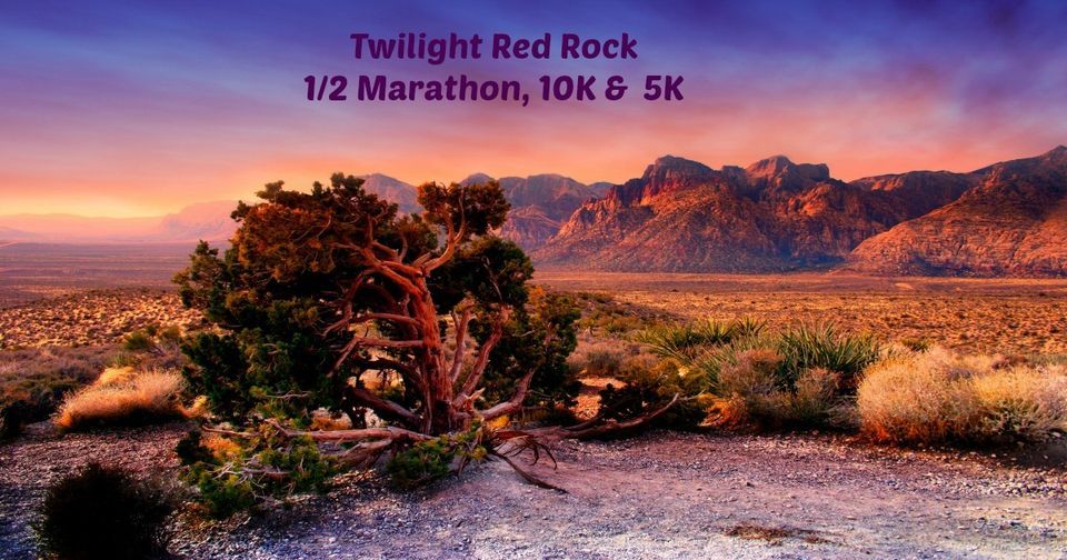 Twilight Red Rock 5K, 10K, and 1\/2 Marathon