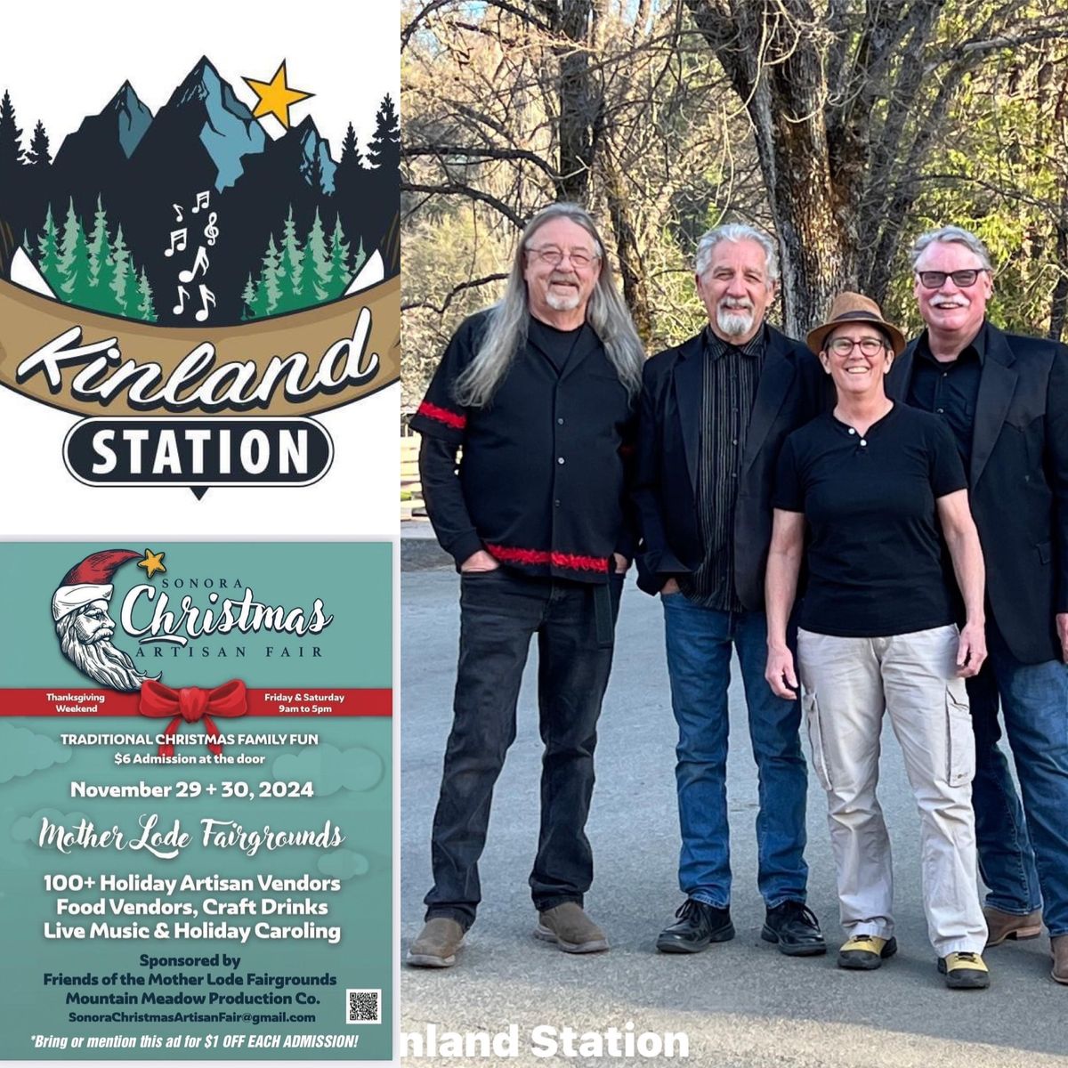 Kinland Station at Sonora Christmas Artisan Fair 