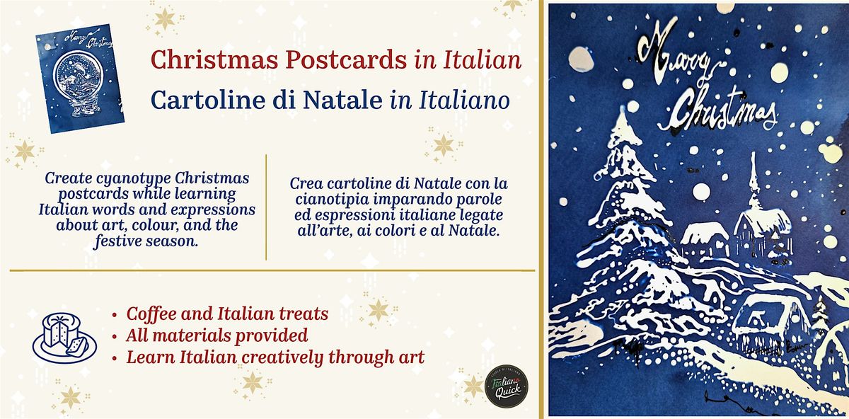 Christmas Postcards in Italian - Cartoline di Natale in Italiano