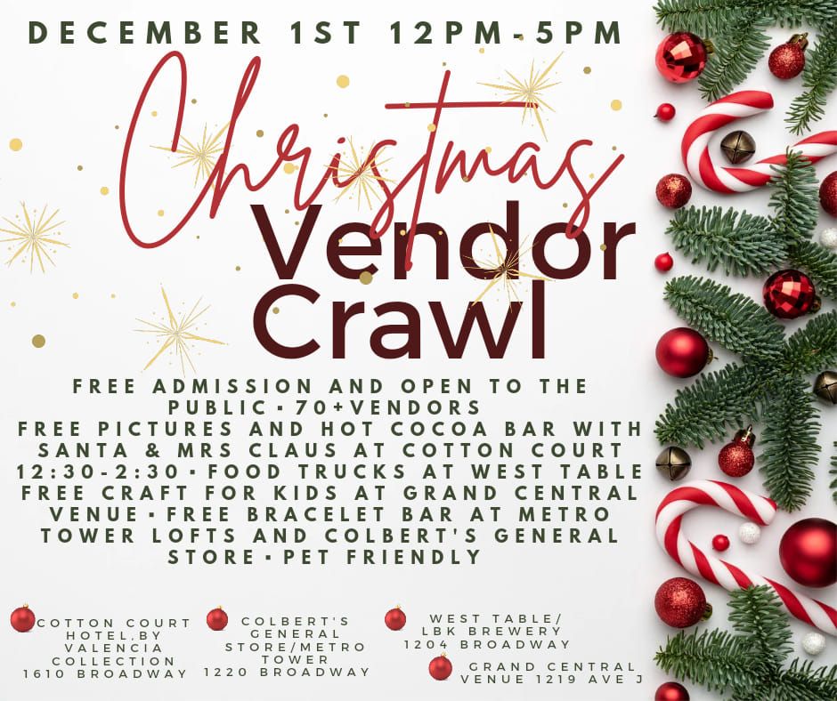 Christmas Vendor Crawl 