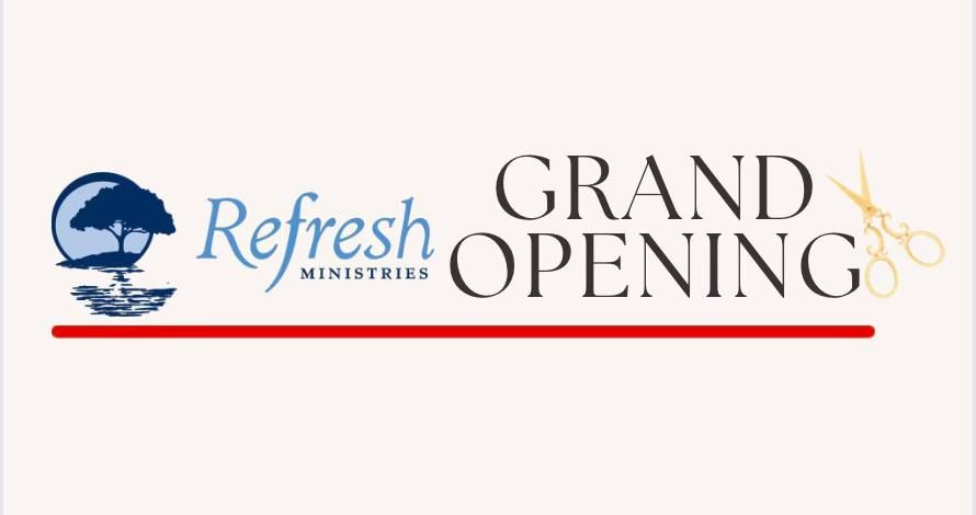 Grand Opening for the Refresh Ministries New Office 