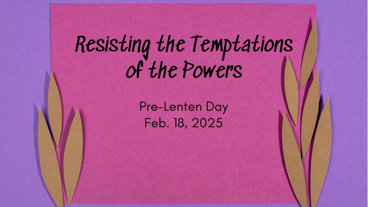 Pre-Lenten Day