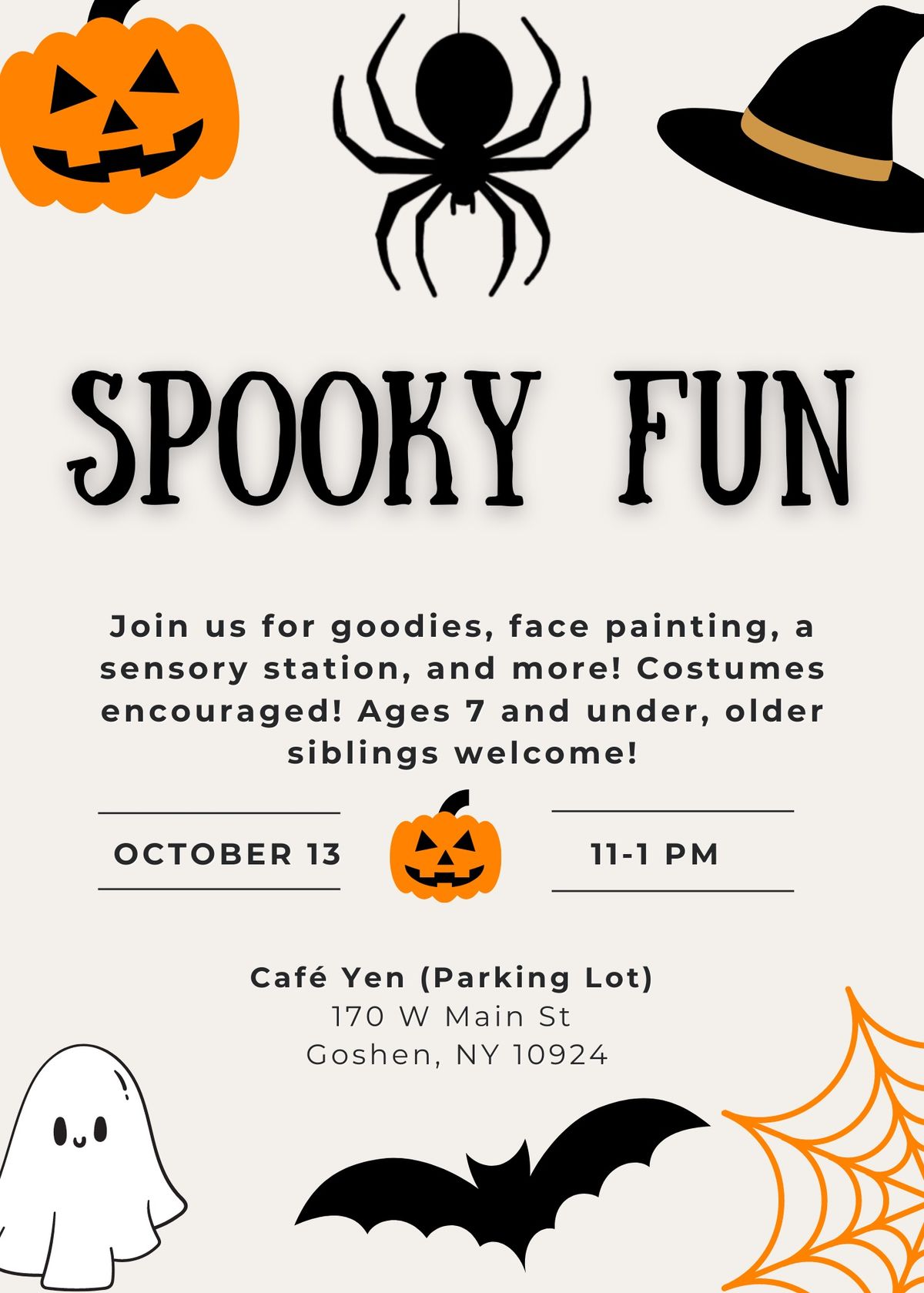 Spooky Fun at Cafe Yen