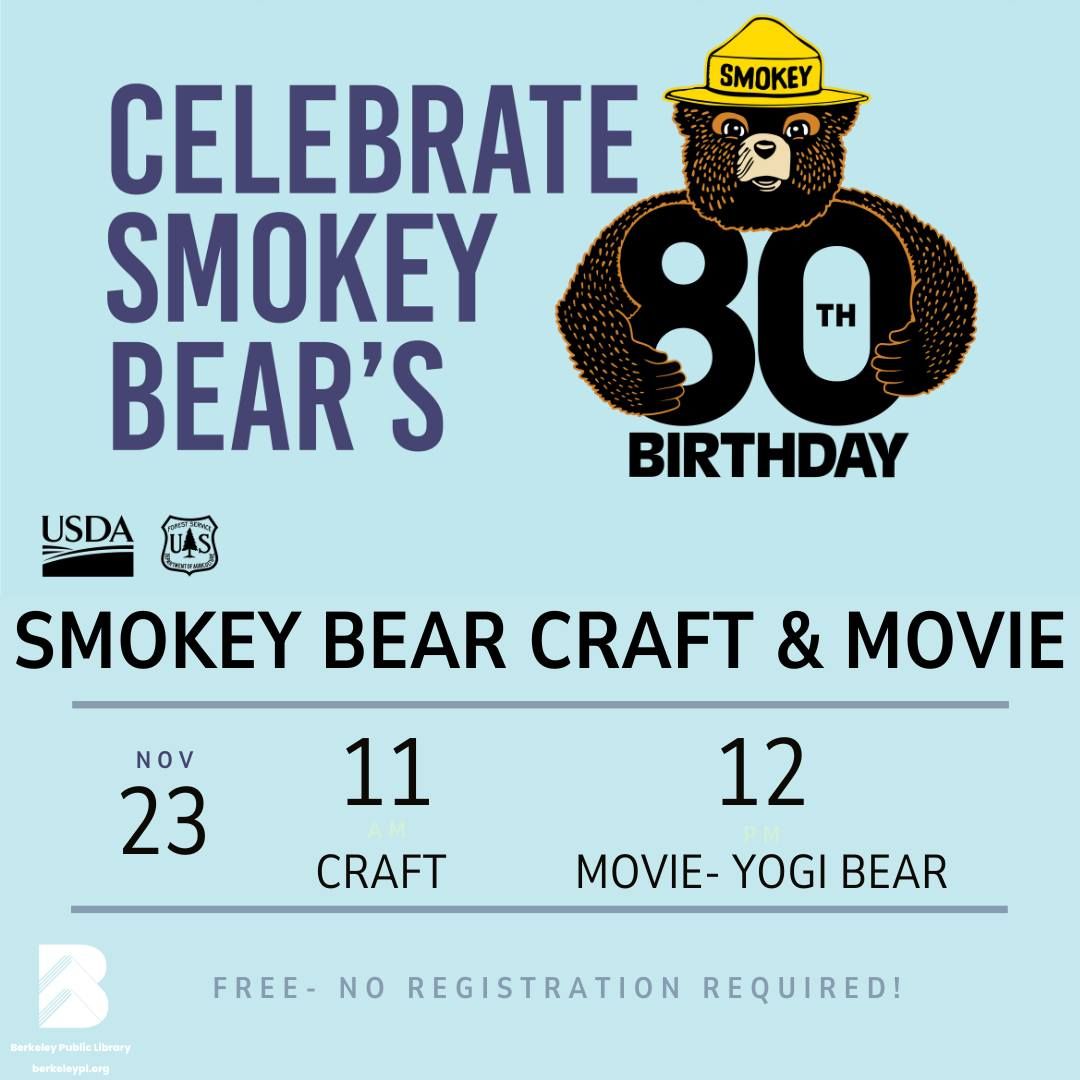 Smokey Bear Craft & Movie