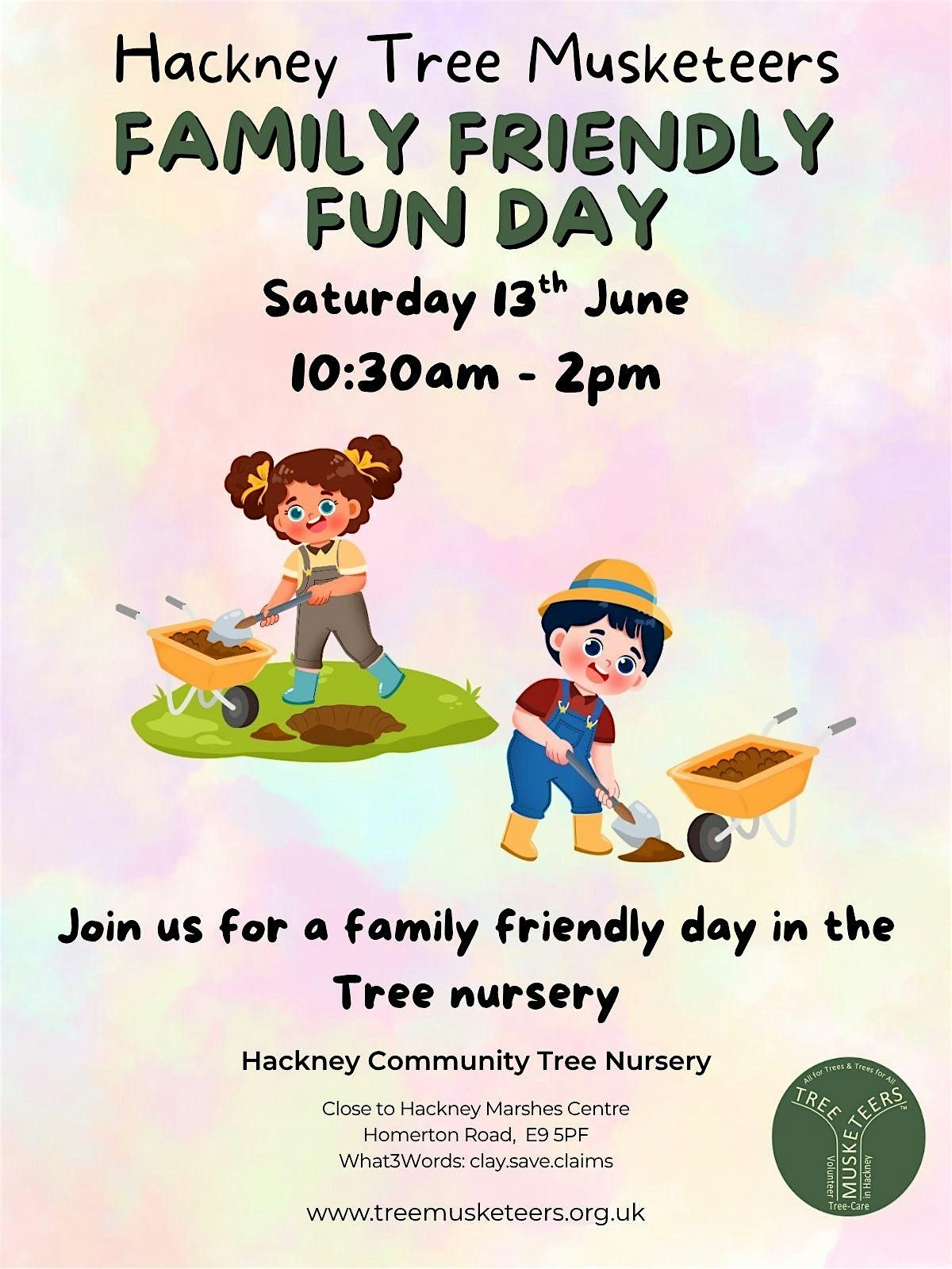 Family Friendly Day at the Tree nursery