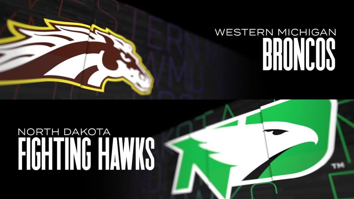 North Dakota Fighting Hawks Hockey vs. Western Michigan Broncos