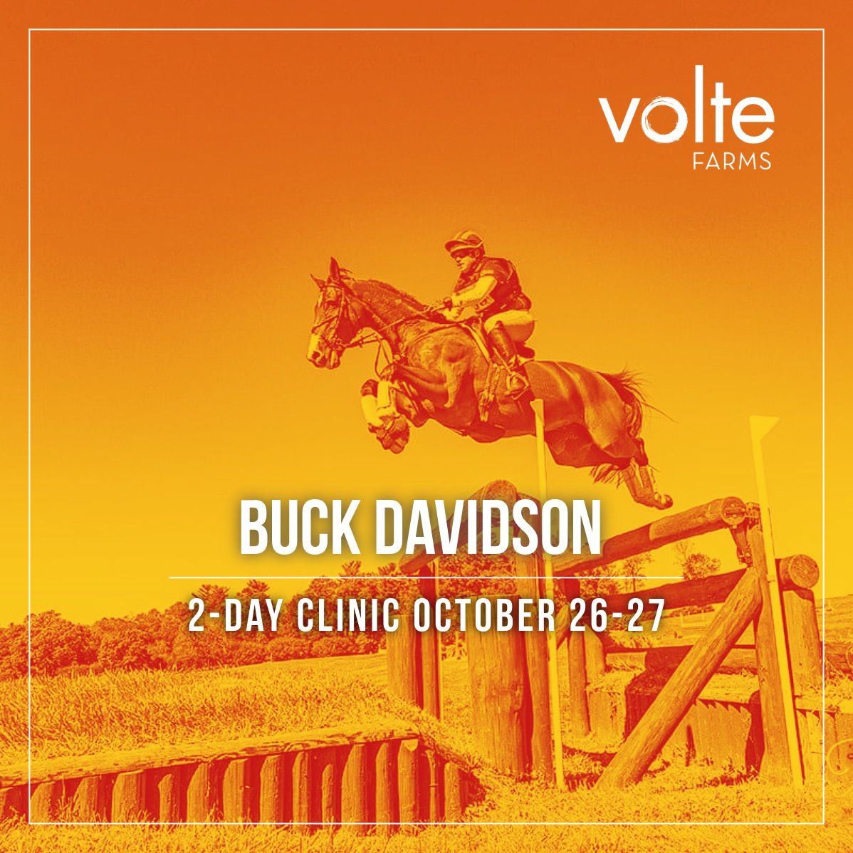 Buck Davidson 2-Day Clinic