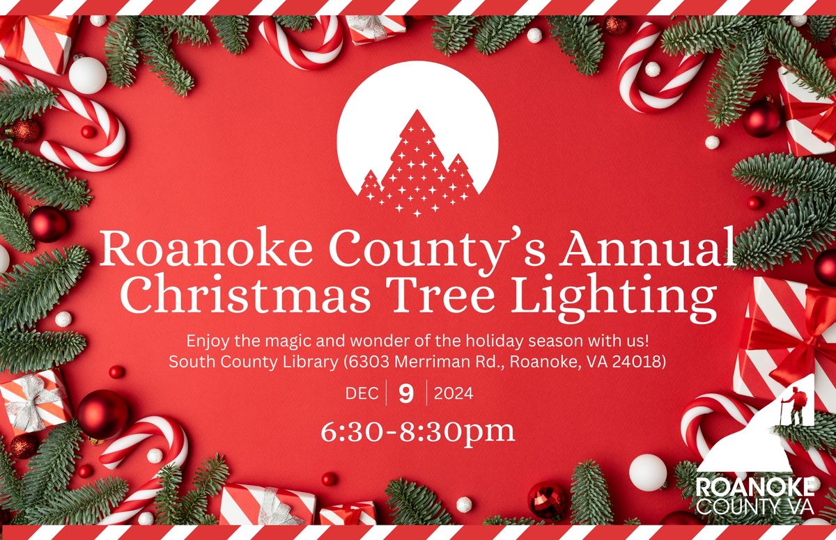 Roanoke County's Annual Christmas Tree Lighting