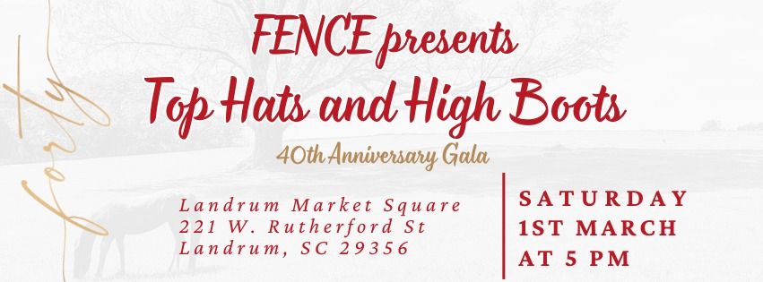 FENCE 40th Anniversary Gala