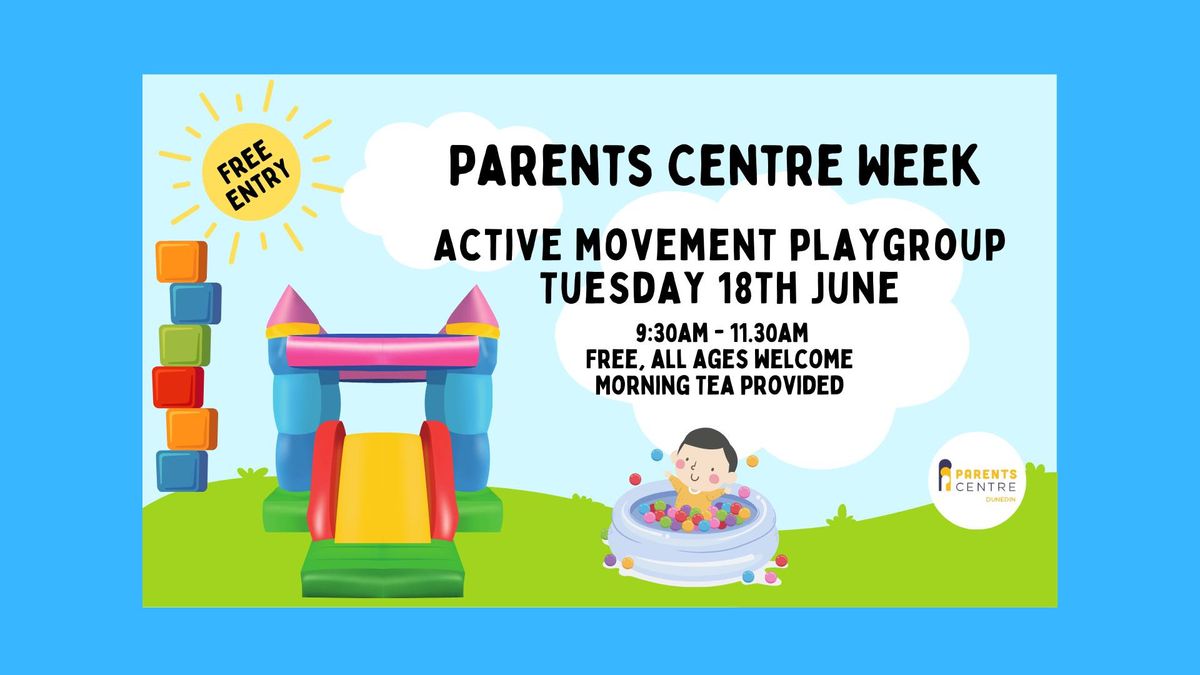 Active Movement Playgroup - SOFT PLAY DAY - PC Week