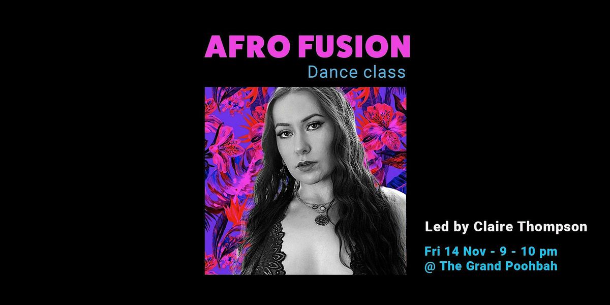 Afro Fusion dance class