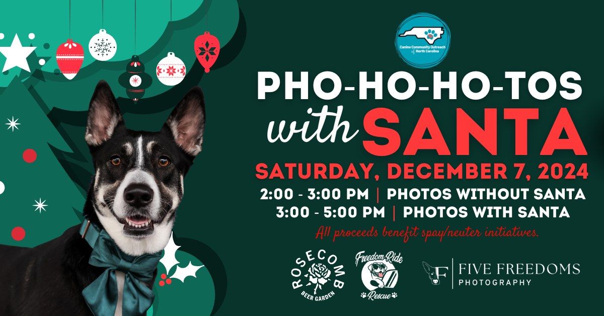 Pho-ho-ho-tos with Santa!