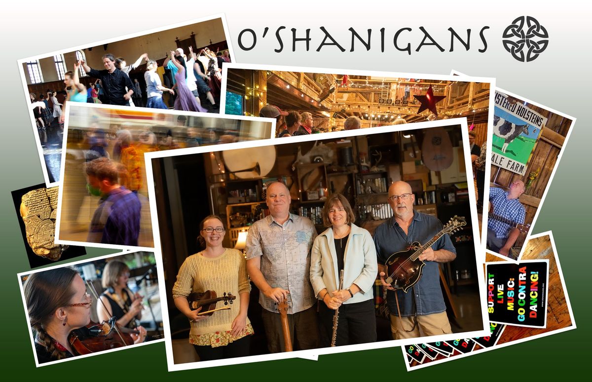 Syracuse Contra Dance - with O'Shanigans!