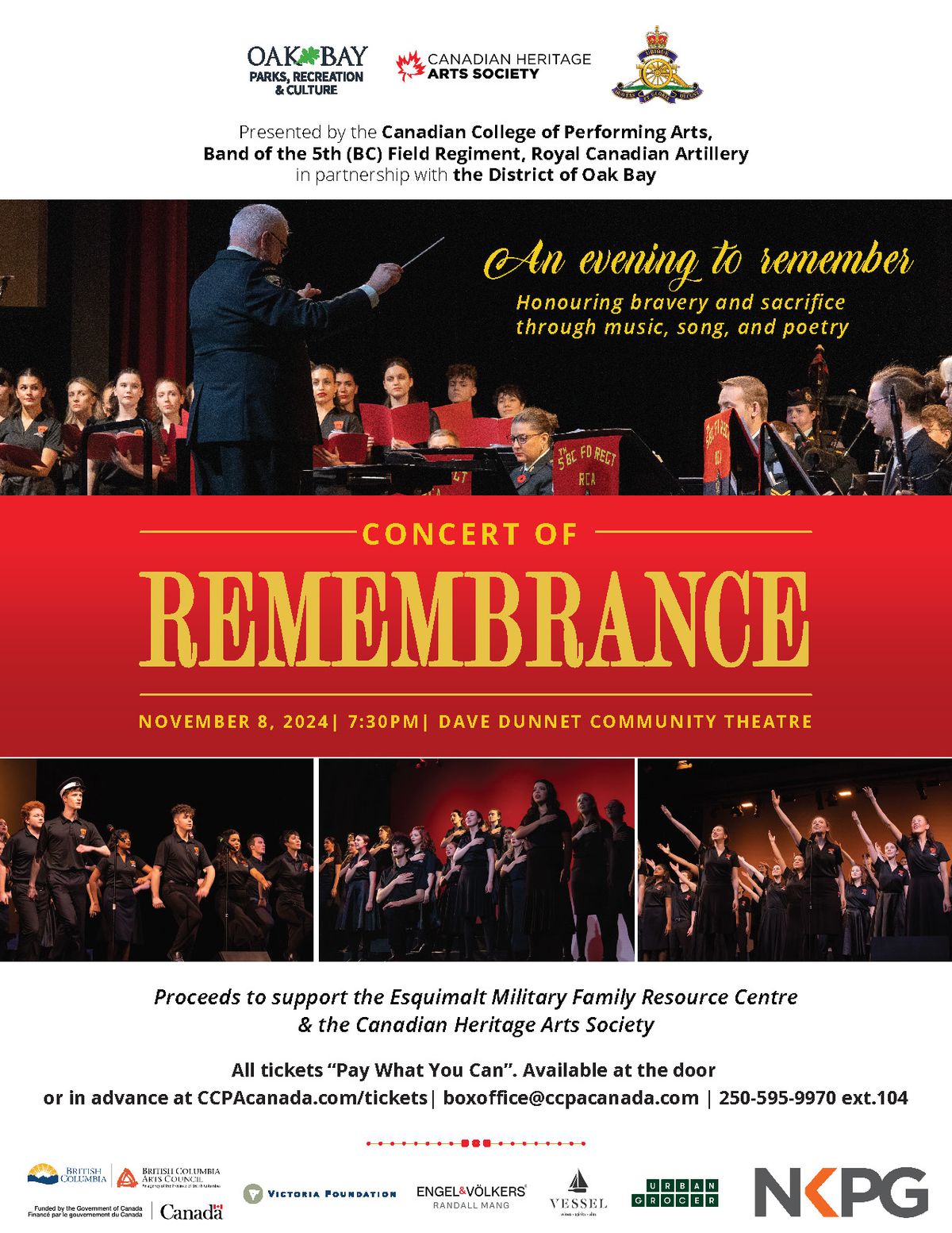 An Evening to Remember | Concert of Remembrance