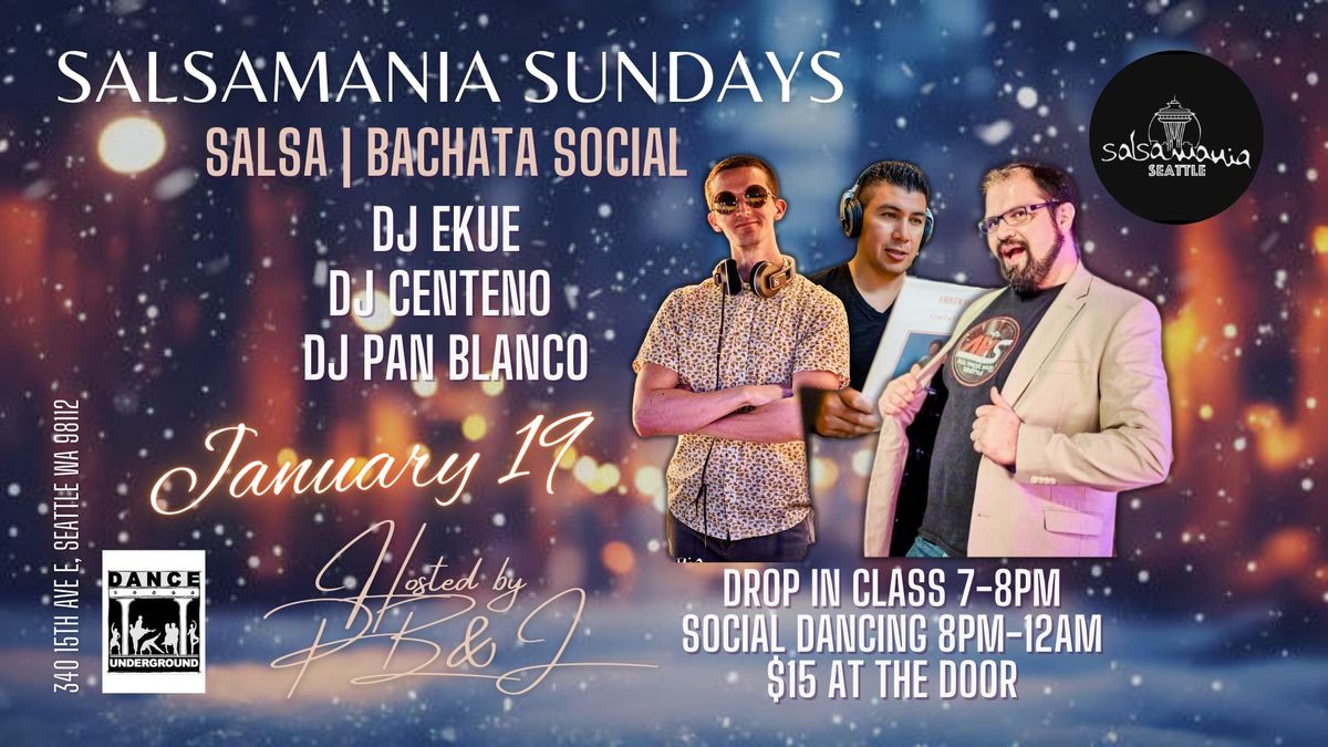 Salsamania Sundays - Salsa | Bachata | Social 