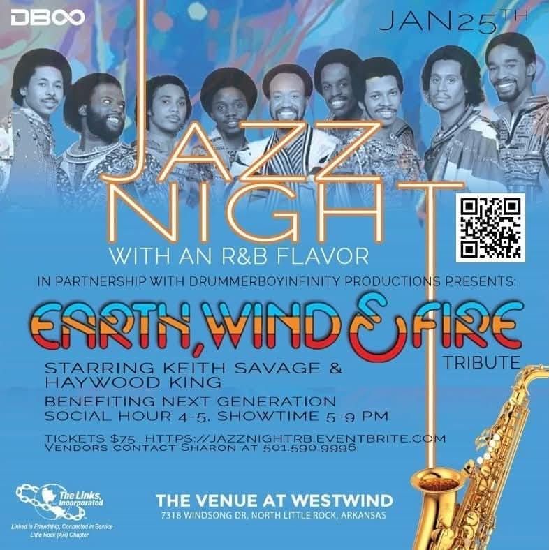 Jazz Night With An R&B Flavor Presents: The Earth Wind & Fire Tribute! 