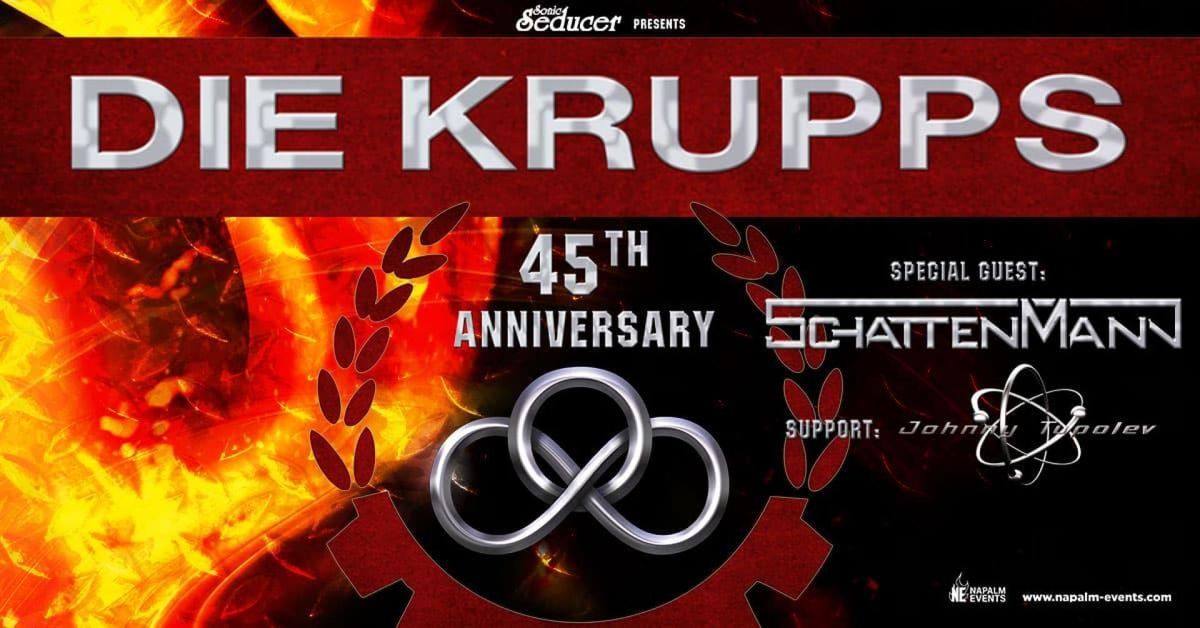 DIE KRUPPS - 45th Anniversary Tour 2025  special guest: SCHATTENMANN | Hellraiser Leipzig