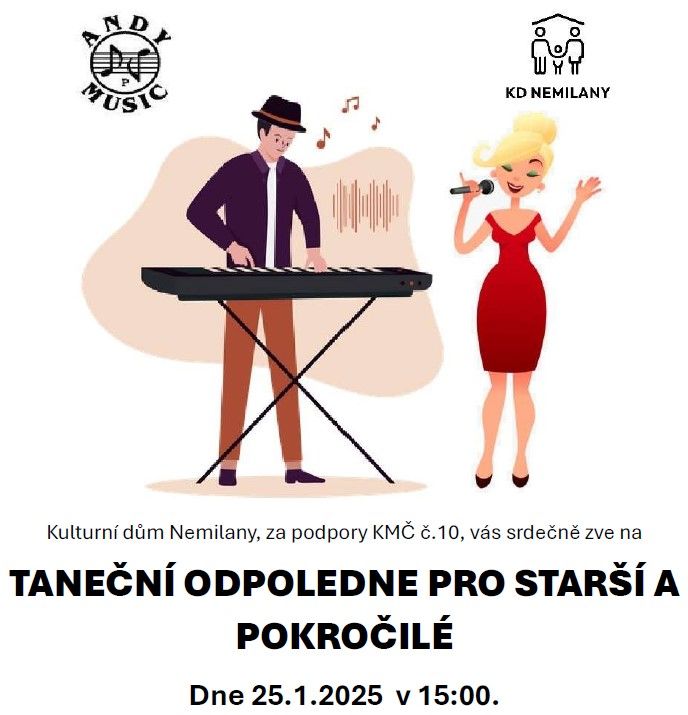 TANE\u010cN\u00cd ODPOLEDNE PRO STAR\u0160\u00cd A POKRO\u010cIL\u00c9