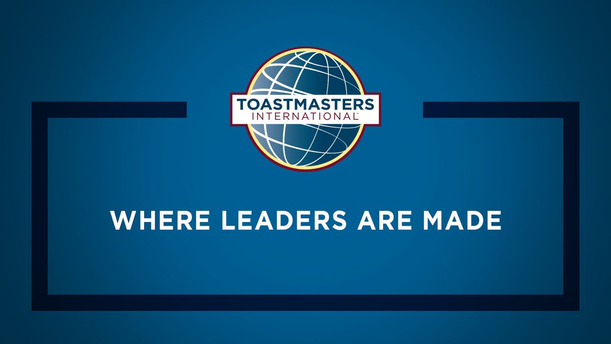 Toastmasters Confident Speakers Club (Public Speaking Club)