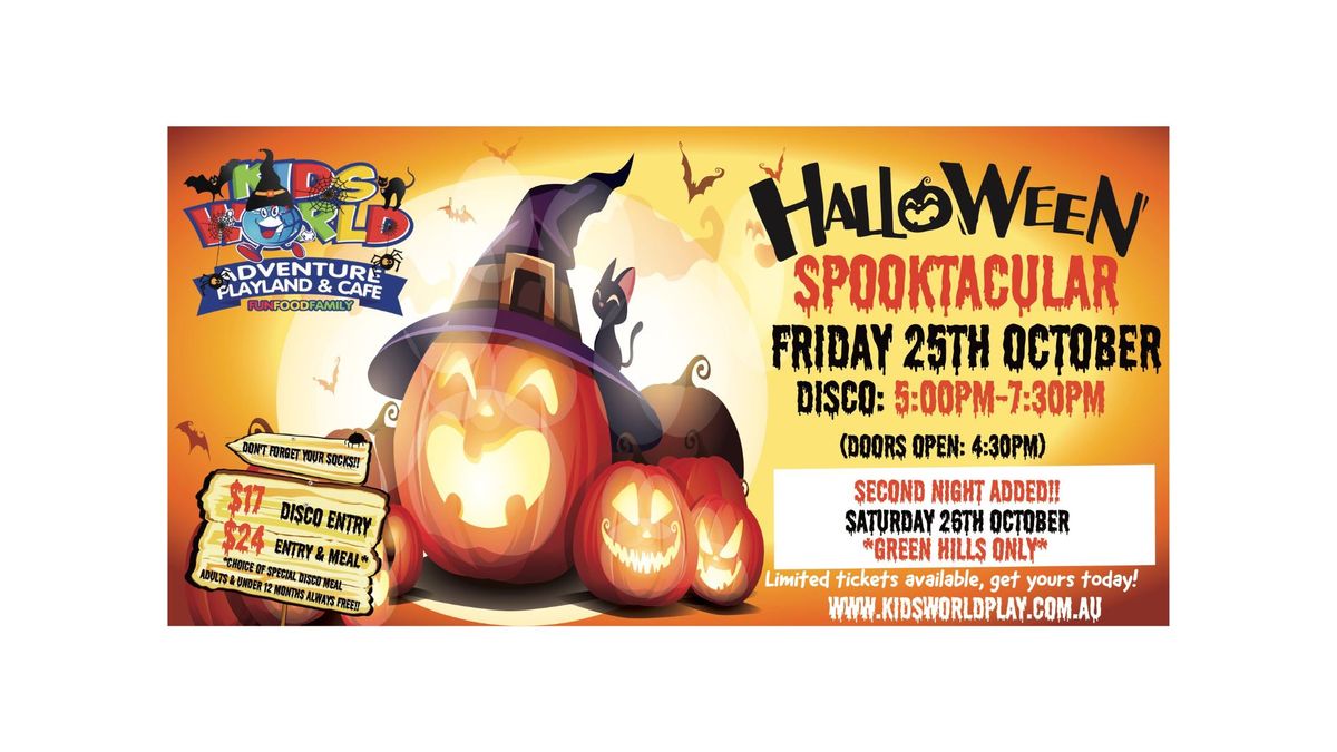 Kids World Halloween Spooktacular Disco