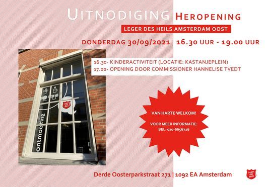 Heropening LdH Amsterdam Oost