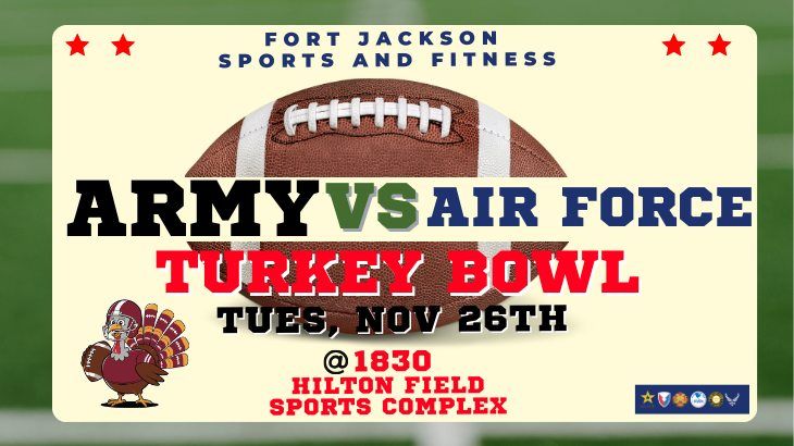 Annual ARMY vs AIR FORCE TURKEY BOWL