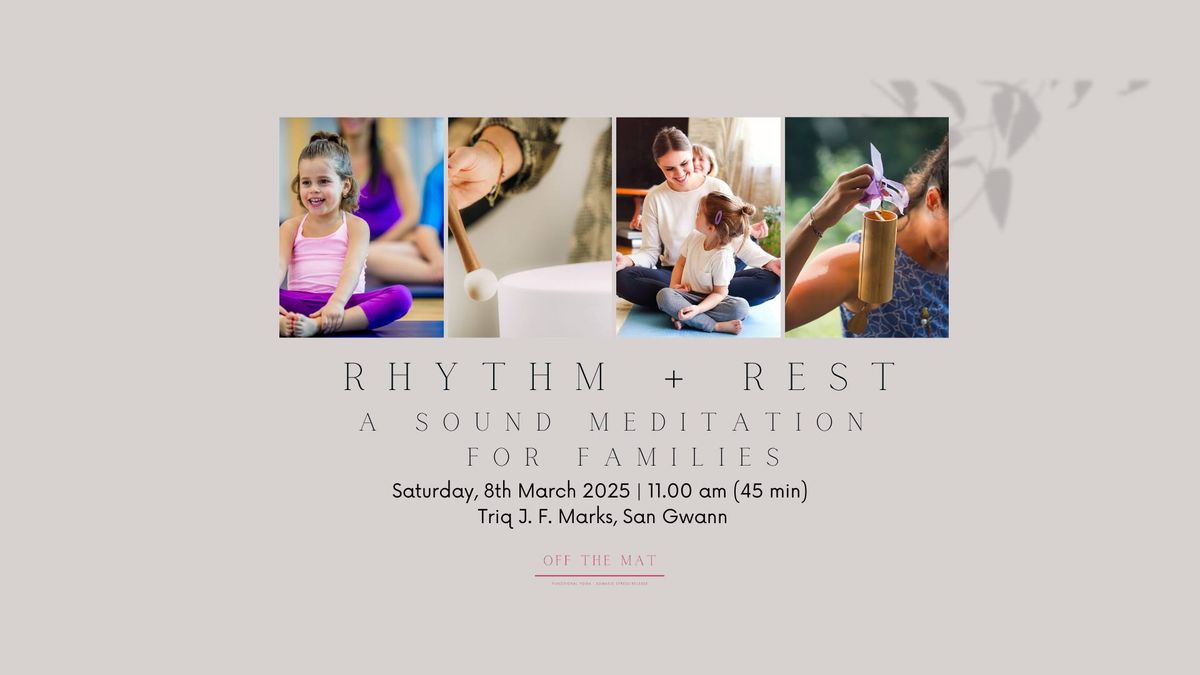 Sound meditation for families | Saturday, 8th March at 11.00 am | San Gwann