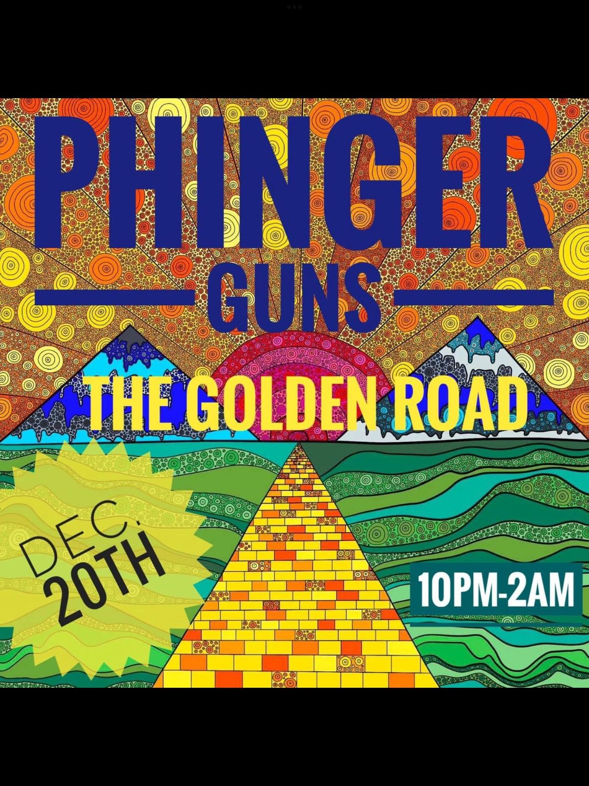 Phinger Guns Golden Road Debut 