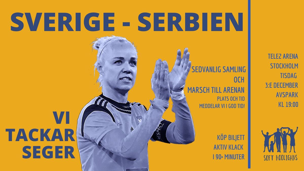 SVERIGE - SERBIEN