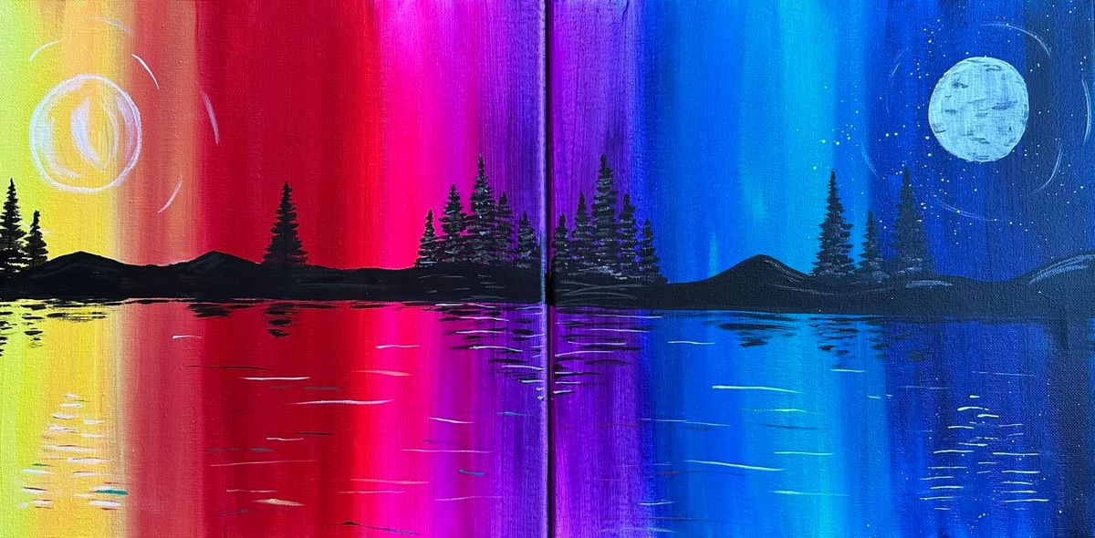 Day and Night (Split Canvas)