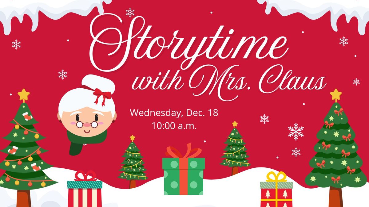 Storytime with Mrs. Claus