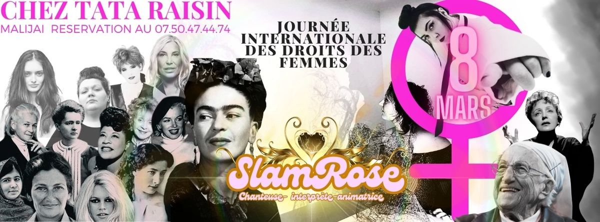 GIRL POWER 8MARS Chez Tata Raisin \u00e0 MALIJAI