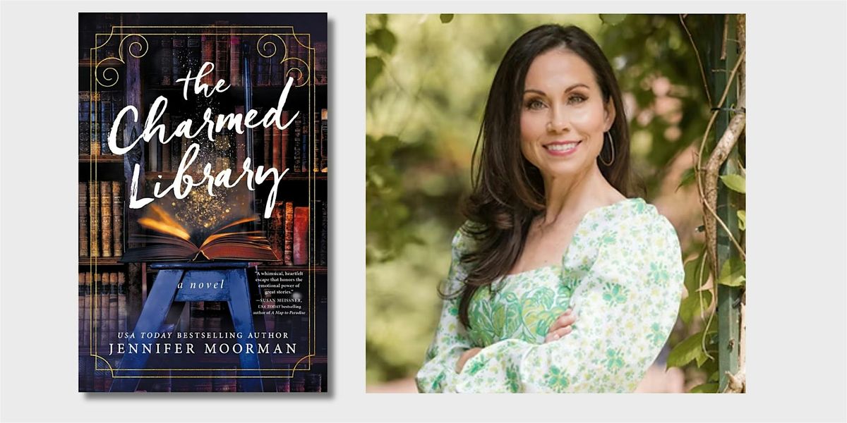 Author Jennifer Moorman "The Charmed Library" at Copperfish Books