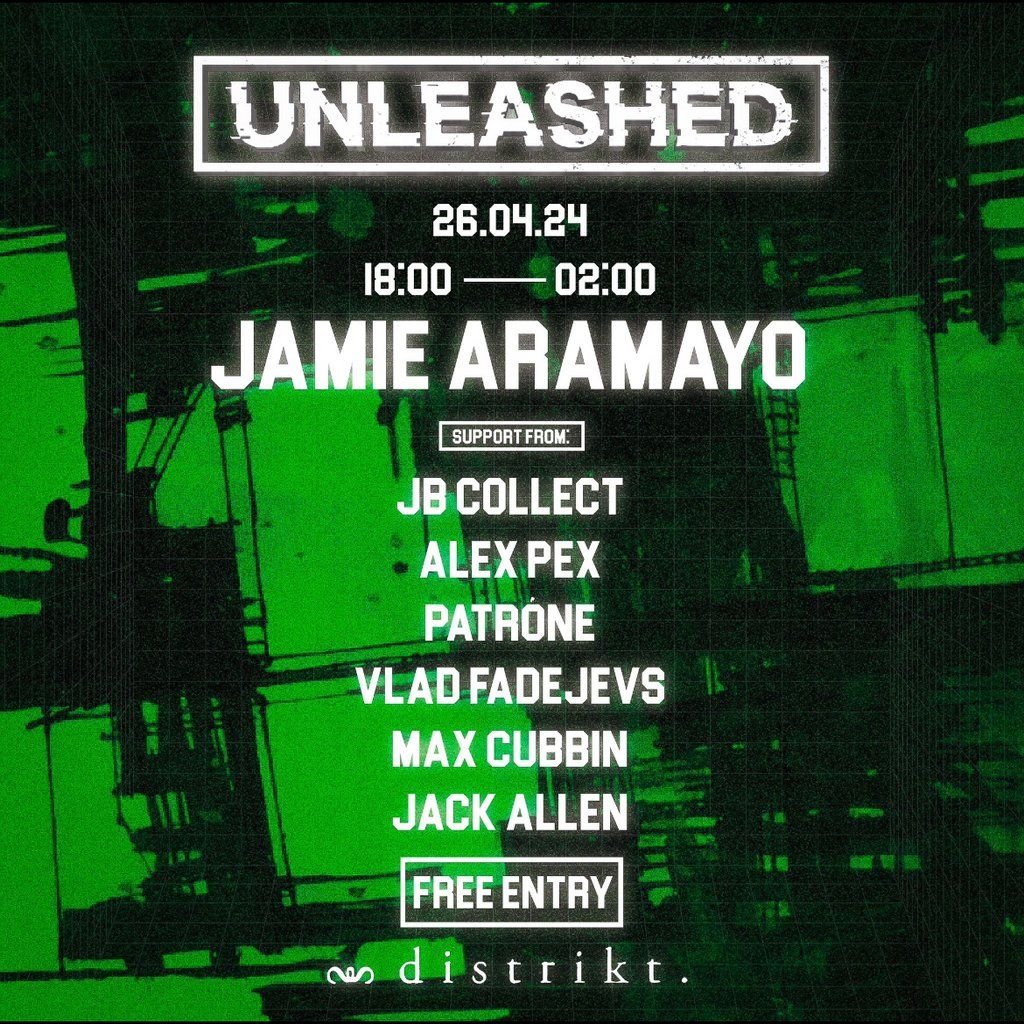 Unleashed Records Presents: Jamie Aramayo
