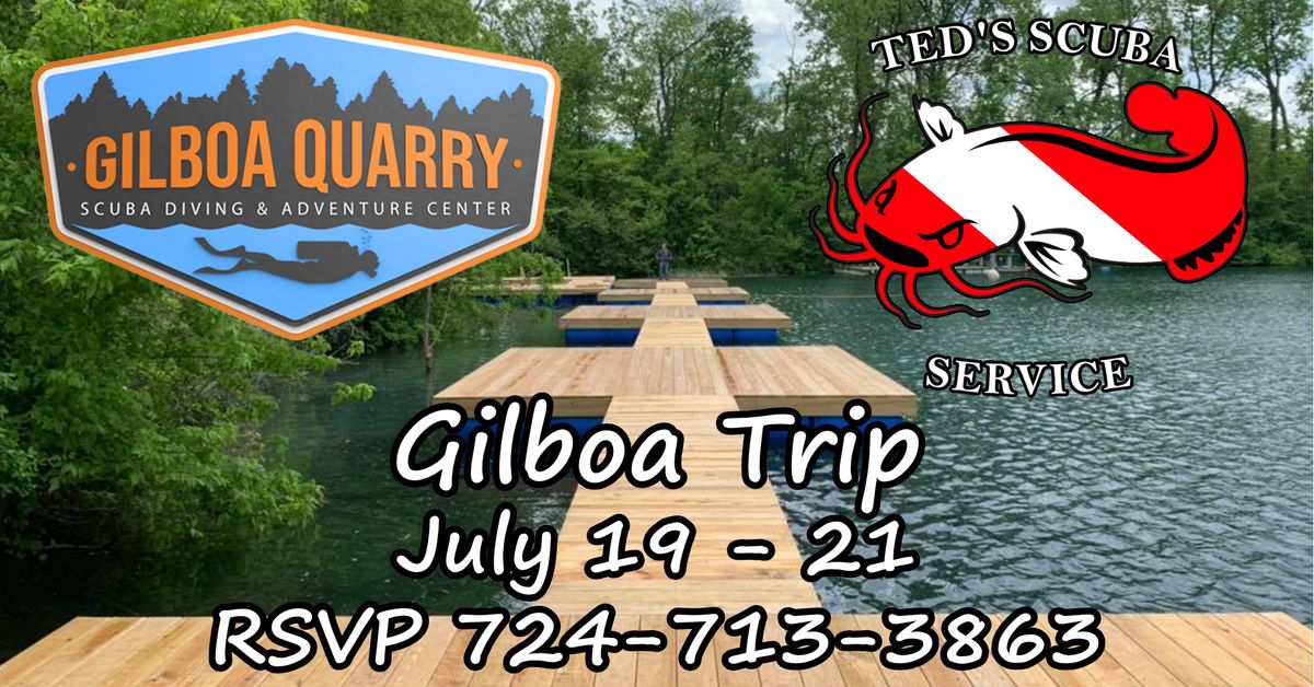 July Gilboa Quarry Trip