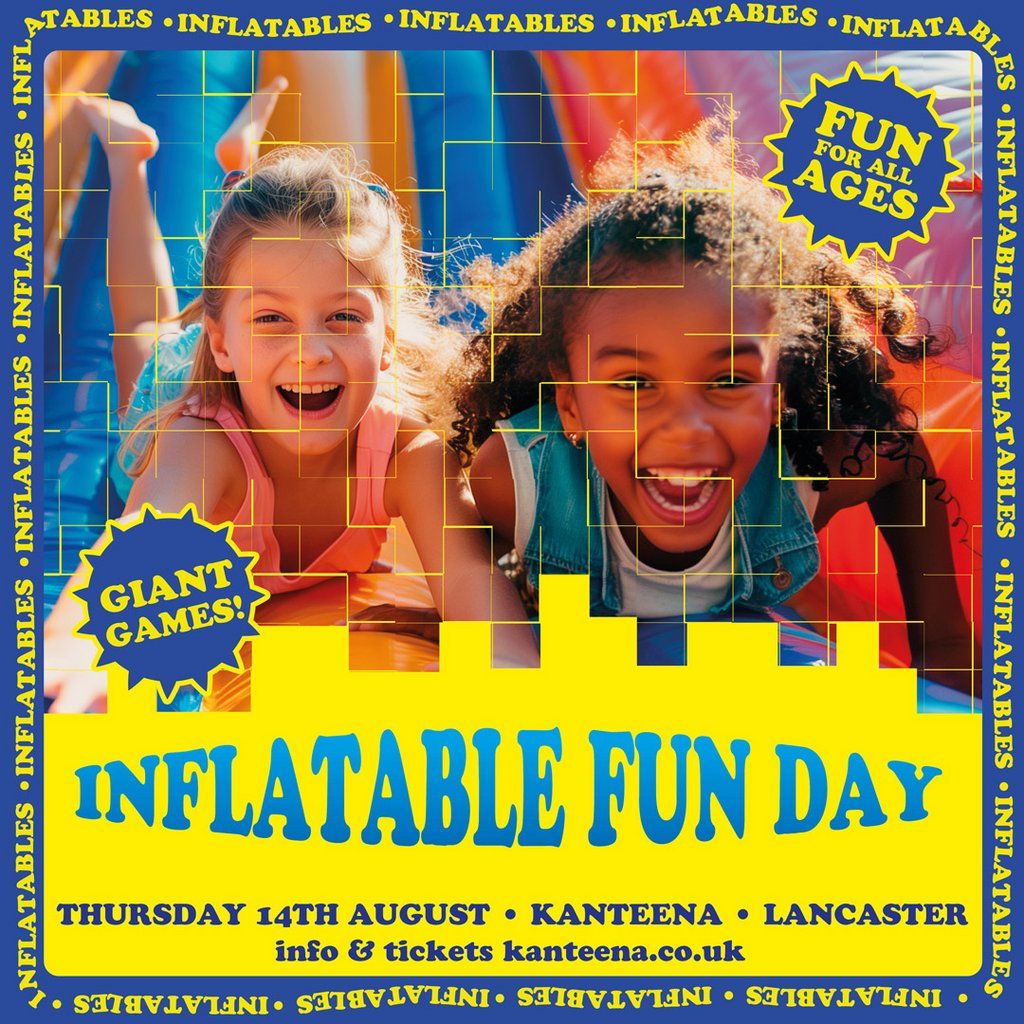 Summer holidays inflatable fun day!!