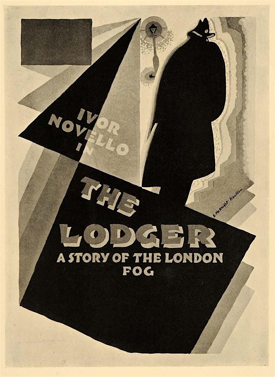 The Lodger: A Story of the London Fog (1927) Silent film
