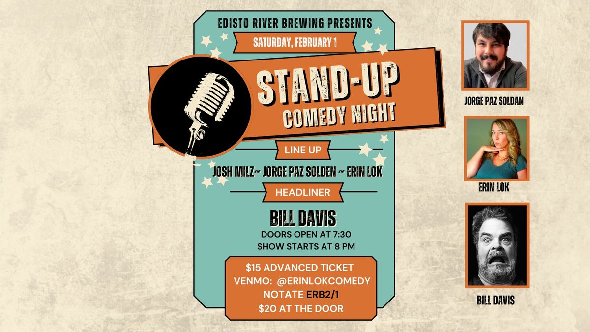 Stand Up Comedy Night at Edisto River Brewing