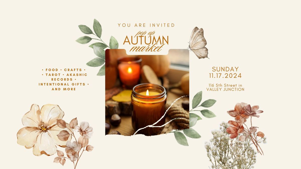 Autumn Pop-Up Market