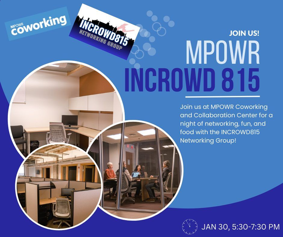 January 2025 INCROWD815 Networking Group at MPowr