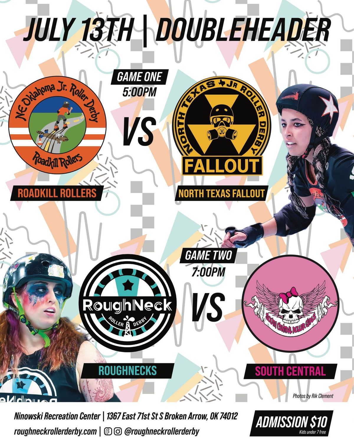 Roller Derby Doubleheader | July 13th